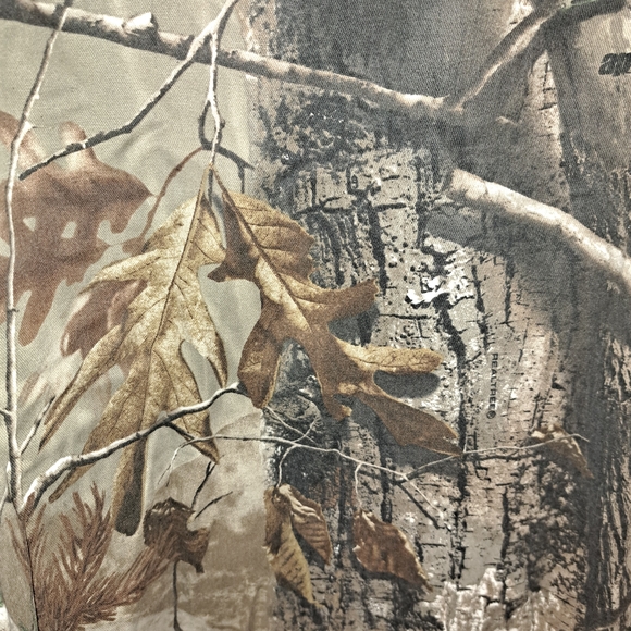 Mens Sz L 42/44 Realtree Camouflage Quilted Insulated Hunting Coat Worn Once - Picture 9 of 14